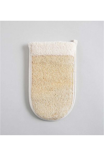ComesBeauty Natural Pumpkin Gloves Washcloth Reversible