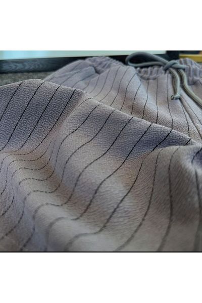 Risil-Nu Company New Season Premium Crepe Fabric Line Λεπτομερές Unisex σορτς