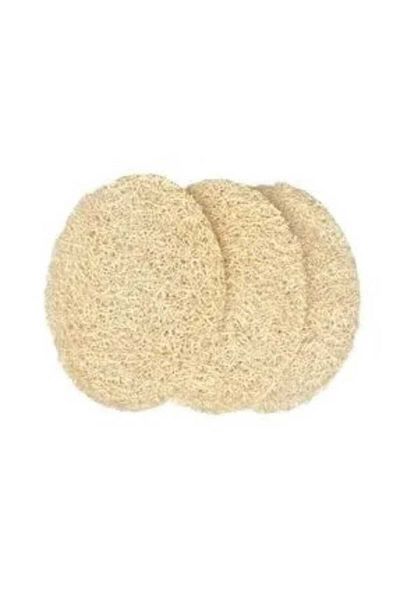 ComesBeauty 3-Disc Peeling Face Pumpkin Washcloth Bath Washcloth Bath Scrub, Abundant Foam, Organic