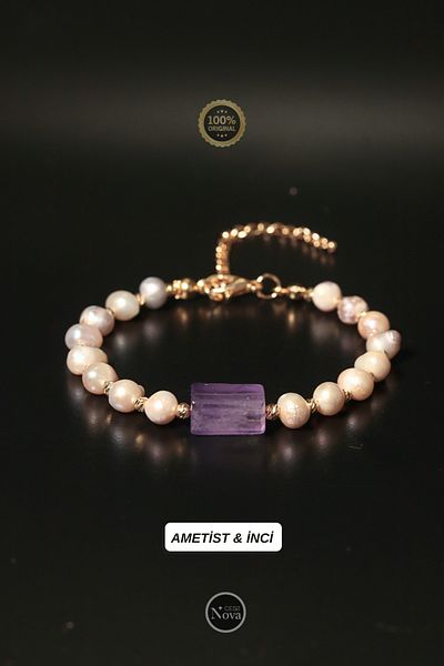 CessNova Bracelet - Purple - Pearl