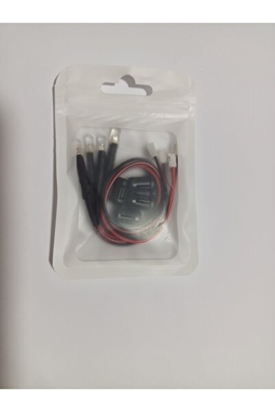 Class Araç kapı kolu için 4 adet 5mm BEYAZ Renk Led. 4 adet montaj yuvası ile birlikte