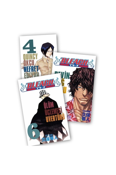 Gerekli Şeyler Yayıncılık Bleach 4-5-6. Ciltler 3 lü Manga Seti