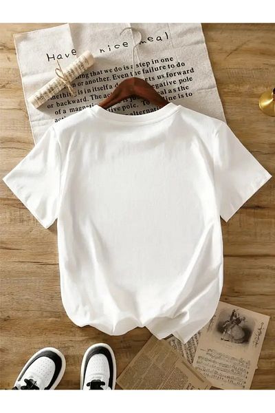 LEIVOR T-Shirt - White - Regular fit