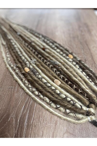 Selin Bengi 16 Pack Rasta Buckle 50cm - Platinum & Light Ashy Auburn & Dark Auburn