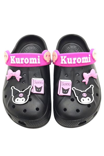 MARKABONİ Kuromi My Melody Girls Non-Slip Sole Slippers Pool Beach Sandals