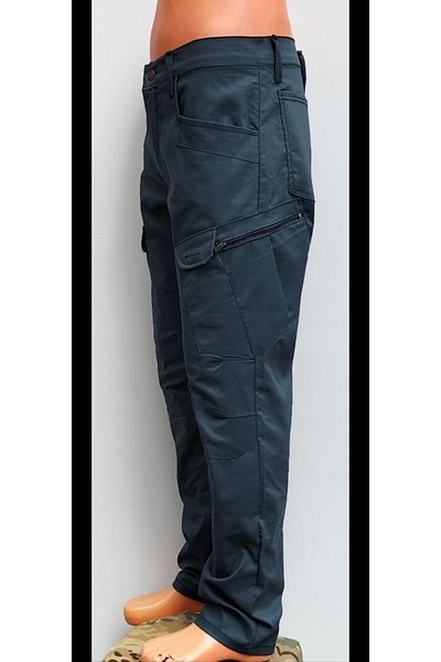 BeyzDenim Plus Size Pants - Blue - Cargo