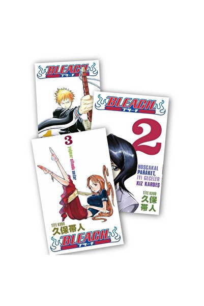 Gerekli Şeyler Yayıncılık Bleach 1-2-3. Ciltler 3 lü Manga Seti