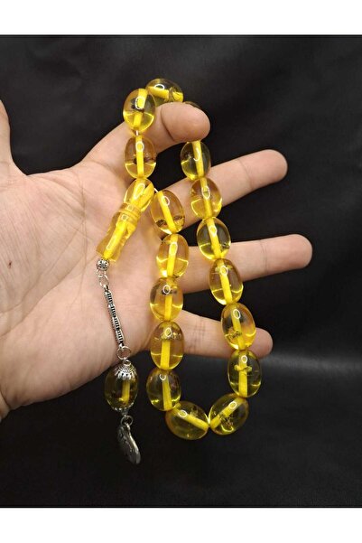 Han Ticarethane Böcek Fosilli Maskot Model 17'li Beyrut Damla Toz Kehribar Tesbih