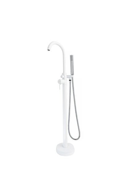 Blackswan Design Baterie cada Free standing, Blackswan, Tip M12, model alb, dimensiune 112 cm
