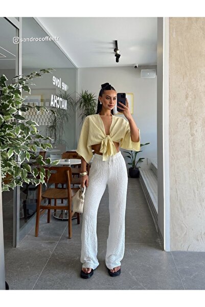 mydukkan.co Bürümcük Kumaş Pantolon