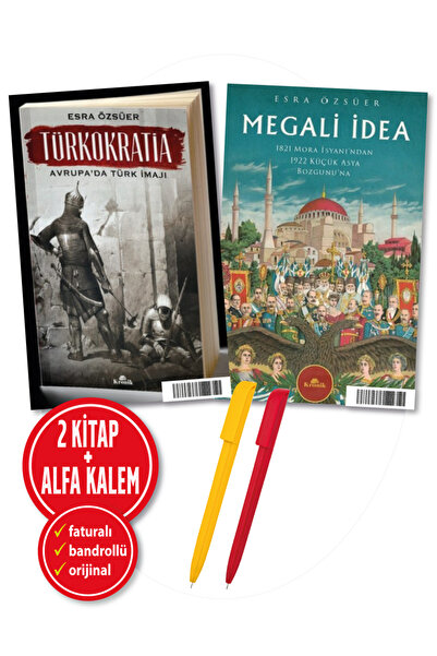 Kronik Kitap Alfa Kalem+ Esra Özsüer 2 Kitap (Megali İdea + Türkokratia - Avr...