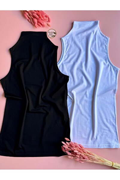 VicTroy Modal Fabric Comfort, 3 Pack Black, Powder and White |   Seamless Half-Thigh, Thin, Lightweight Women's Undershirt