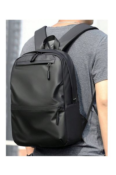 Generic Waterproof faux leather laptop shoulder&hand bag,back hanging strap,internal division&side pockets
