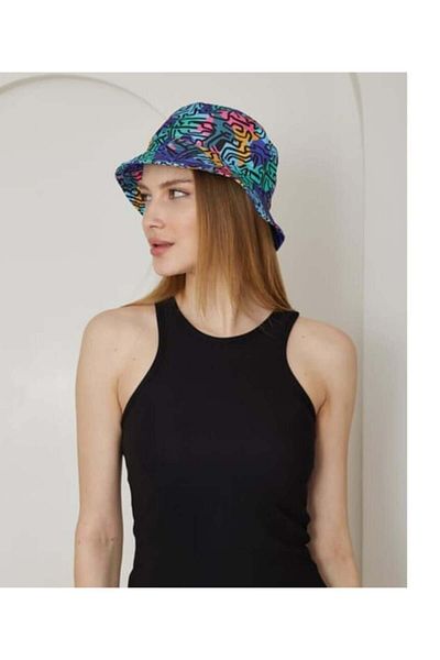 FRESCO SCARFS Unisex Summer Bucket Colorful Hat