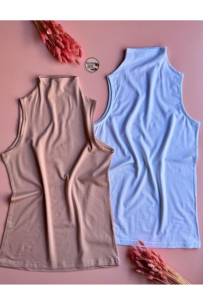VicTroy Modal Fabric Comfort, 3 Pack Black, Powder and White |   Seamless Half-Thigh, Thin, Lightweight Women's Undershirt