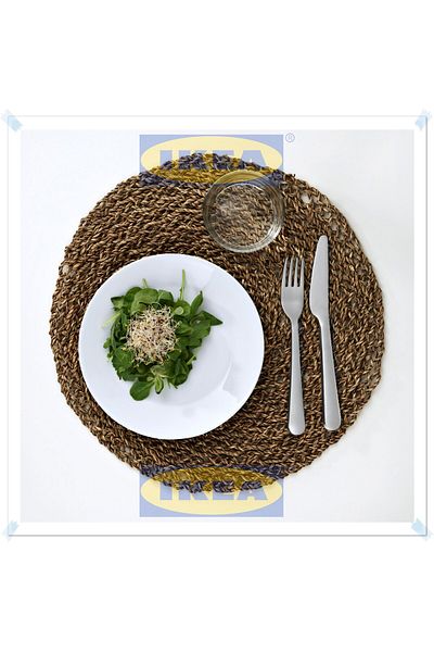 IKEA Ihallig Sea Sedge Serviciu american, 37 cm
