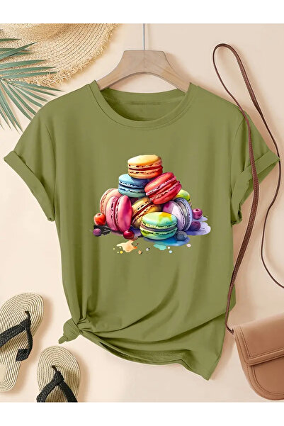 l'eivor Šareni makaroni, poseban dizajn Štampano žene T-shirt