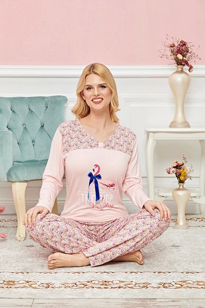 melonika Long Sleeve Pajama Set Model No 7599
