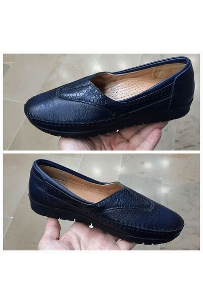 BELOX Жіночі внутрішні-зовнішні справжні шкіряні ортопедичні еластичні сезонні повсякденні мамині туфлі