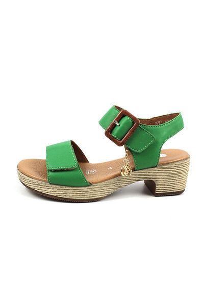 Remonte Keilsandalen Für Damen In Grün