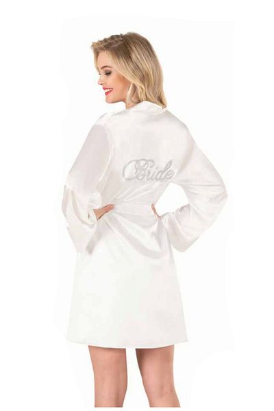 Fily Lingerie Moongirl Satin Dressing Gown