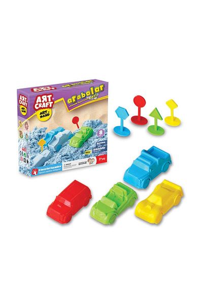 Skygo 03609 Dede, Artsand Cars Sand Set 500 gr / +3 years