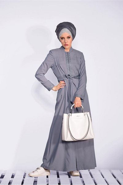 Alvina 1237 Μοντέλο με λεπτομέρεια από μαργαριτάρι και διακόσμηση με φερμουάρ