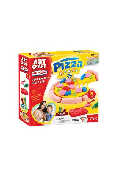 Skygo 03572 Pizza Set Play Dough150 Gr.