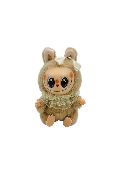 BaoBao Light brown plush toy keychain 12cm Baobao – soft and cute accessory for keys