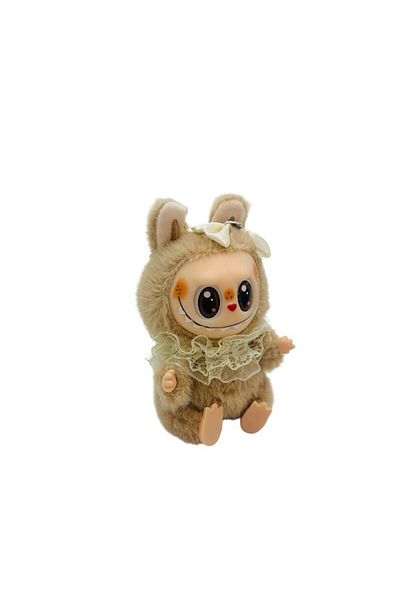 BaoBao Light brown plush toy keychain 12cm Baobao – soft and cute accessory for keys