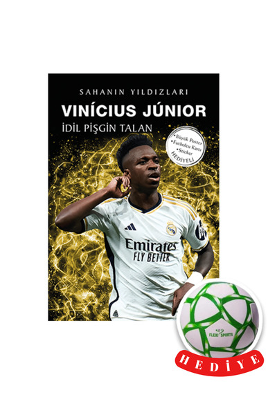 Parodi Yayınları Sahanın Yıldızları Vinicius Junior(Poster-Kart-Sticker ve Fu...