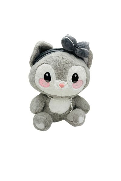 BaoBao Gray cat plush 20cm Baobao - soft and adorable toy for children or special gift