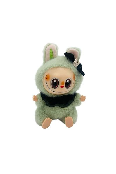 BaoBao Green plush toy keychain 12cm Baobao – soft and fresh accessory for keys and bags