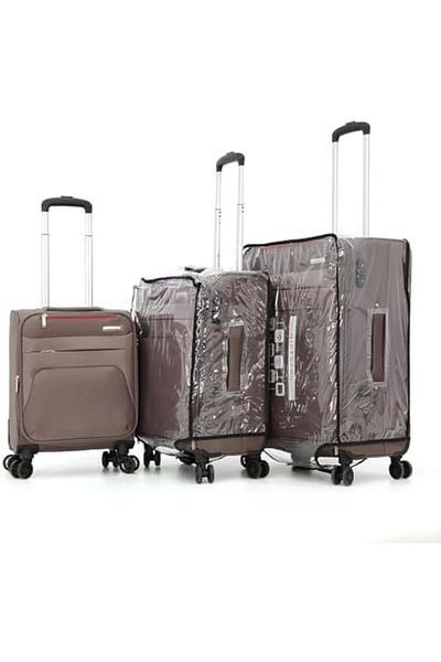 Giordano 3-piece Luggage Set (L 27-M 23-S 19) Khaki,