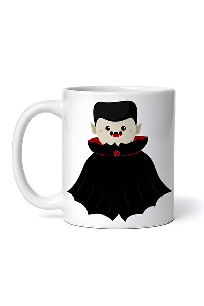 OEM Cană albă personalizată, Dracula, INOVATIX®. 330ml