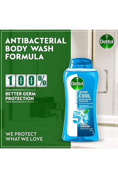 Dettol Cool Shower Gel & Bodywash Mint & Bergamot 250