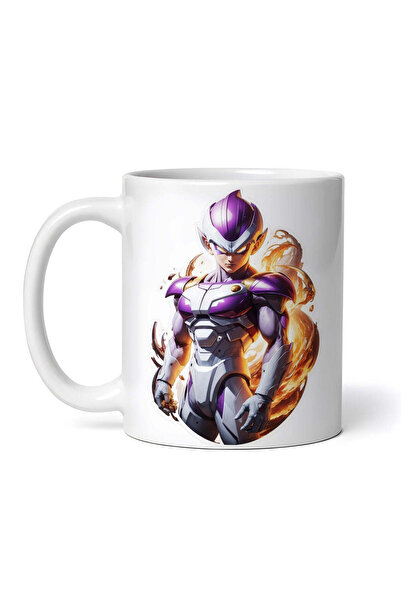 OEM Cană albă personalizată, Dragon Ball Frieza în costum complet, INOVATIX®....