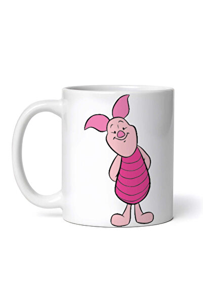 OEM Cană albă personalizată, Disney Piglet surpriză, INOVATIX®. 330ml