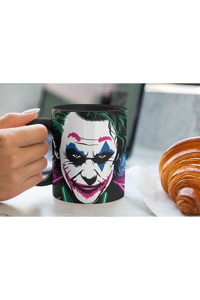 MECKSA The Joker Embrace The Madness Coffee Black Mug 350ml