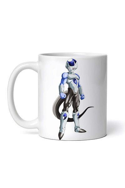 OEM Cană albă personalizată, Dragon Ball Frieza amenințător, INOVATIX®. 330ml