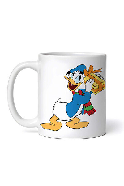 OEM Εξατομικευμένη Λευκή Κούπα, Donald Duck Wonders What's In the Gift, Inova...