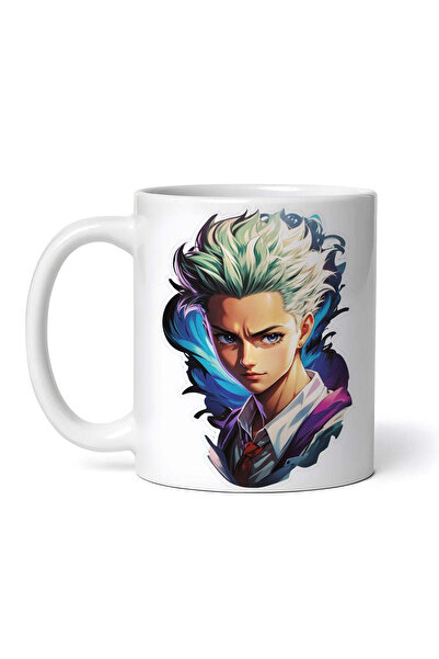 OEM Cană albă personalizată, Fată cu cravată, INOVATIX®. 330ml