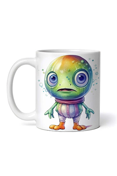 OEM Cană albă personalizată, The Alien Livan, INOVATIX®. 330ml