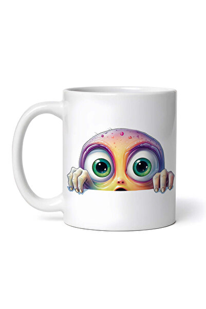 OEM Cană albă personalizată, Alien Cigus, INOVATIX®. 330ml