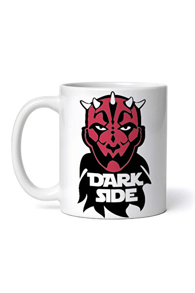 OEM Cană albă personalizată, Darth Maul, Star Wars, partea întunecată, INOVAT...