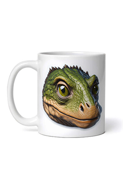 OEM Cană albă personalizată, Zippo Dinosaur, Inovatix®. 330 ml