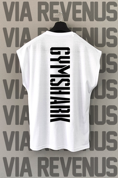 Vordevia Αθλητικό μπλουζάκι γυμναστικής με στάμπα με μηδενικό μανίκι με λαιμόκοψη