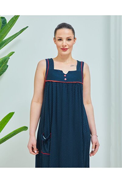 AYSUN TEKSTİL Ποιοτικό φόρεμα για το σπίτι και την παραλία με τσέπες και λουράκι