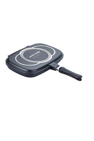 HOME MASTER Double-sided pan, 44cm grill pan, double-sided pressure grill pan, HM-2344