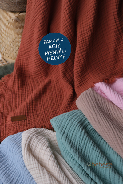 Childiva 100% Cotton 4 Layer Muslin Blanket